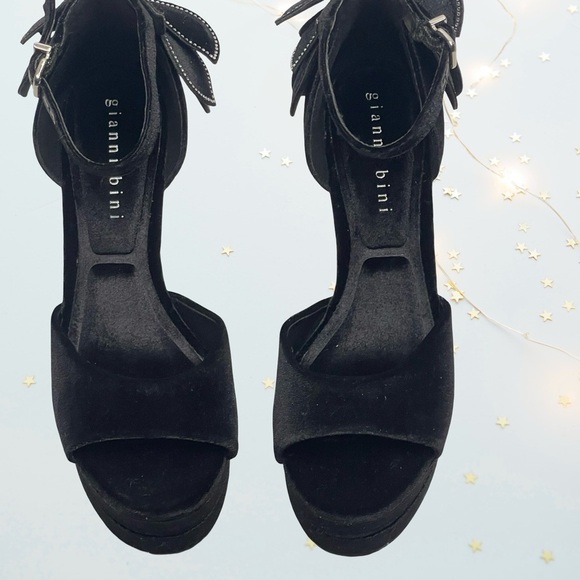 Gianni Bini Elegant Black High Heels in size 7.5 - Picture 6 of 13